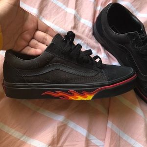 Vans old Skool flame